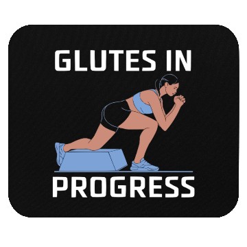 Discover Bulgarian Squat Exercise Fitness Workout Gym Mouse Pads