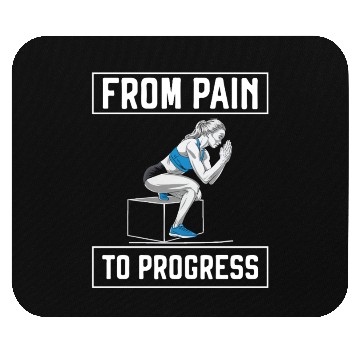 Discover Bulgarian Squat Exercise Fitness Workout Gym Mouse Pads