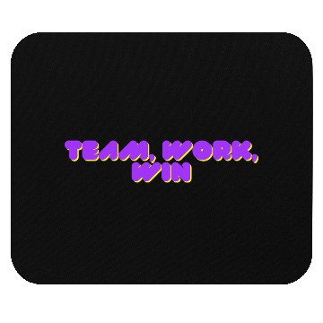 Discover team, work, win team spirit Mouse Pads