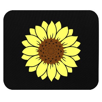 Discover Sunflower Blossom Nature Art Mouse Pads