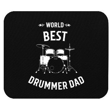Discover World Best Drummer Dad Mouse Pads