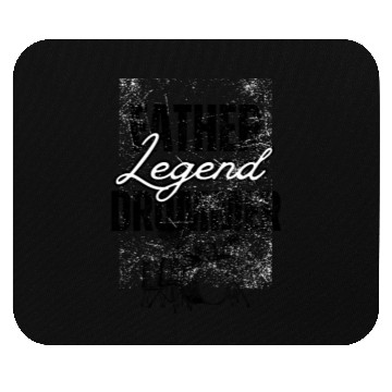 Discover Father, Drummer, Legend. Mouse Pads