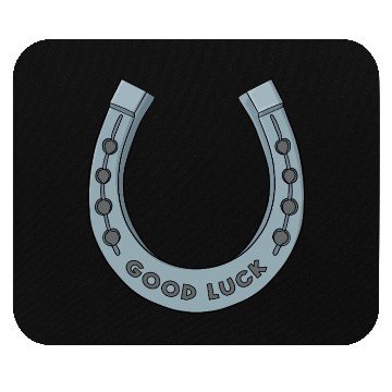 Discover Good Luck Horseshoe Mouse Pads