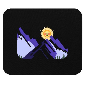 Discover Sun & Mountains Mouse Pads