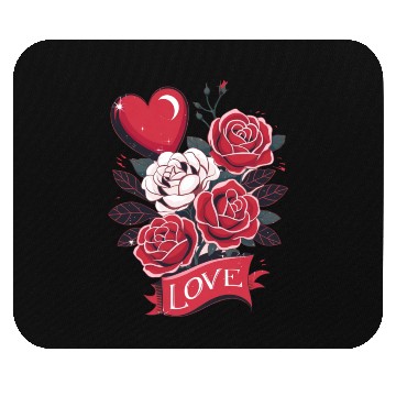Discover Timeless Love Classic Romance Mouse Pads