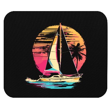 Discover 90s Sailing Mouse Pads