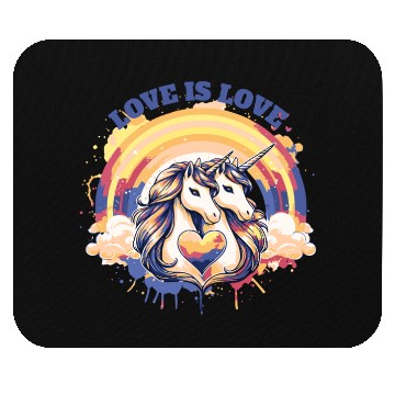 Discover Love is Love Mouse Pads