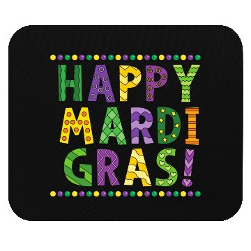 Discover Mardi Gras Celebration Mouse Pads