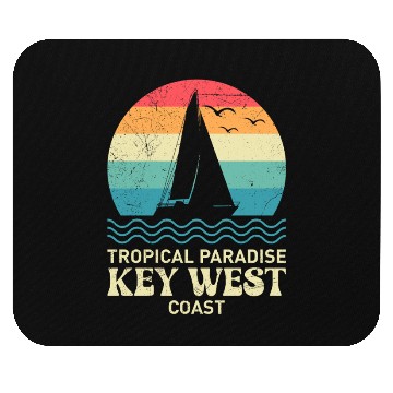 Discover Florida TROPICAL PARADISE KEY-WEST COAST Mouse Pads