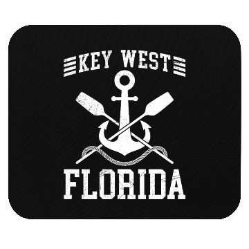 Discover KEY-WEST FLORIDA Sailing Sunshine-State West Keys Mouse Pads