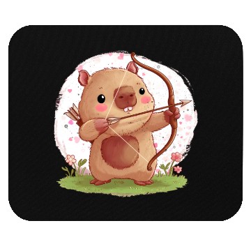 Discover Not Today Cupid Funny Anti-Valentine's Day Mouse Pads