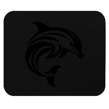 Discover Dolphin T Tattoo In Sweeping Shape Mouse Pads