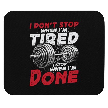 Discover I Don't Stop Gym Mouse Pads