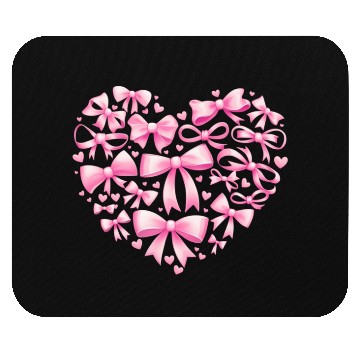 Discover Valentines day Bowtiful Bowed Over Bowtique Bowtif Mouse Pads