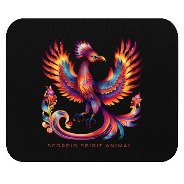 Discover Scorpio Spirit Animal Phenix Alebrije Male Mouse Pads
