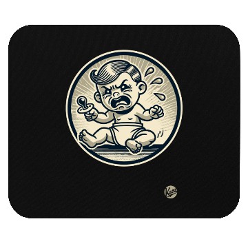 Discover Spoiled Crybaby – Vintage Cartoon Mouse Pads