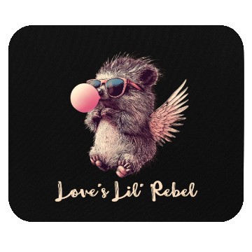 Discover Love’s Little Rebel | Cool Lil’ Hedgehog Mouse Pads