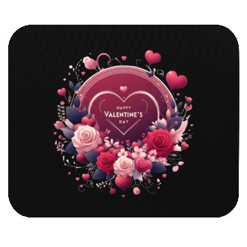 Discover Happy Valentine's day Mouse Pads