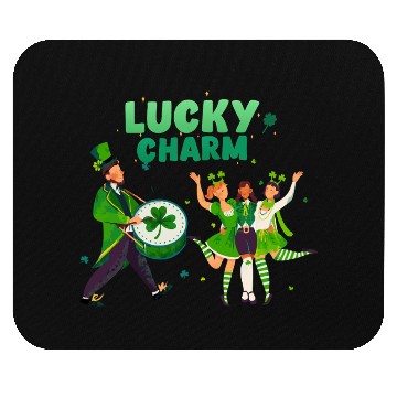 Discover Lucky Charm Unisex Lightweight Crewneck Mouse Pads