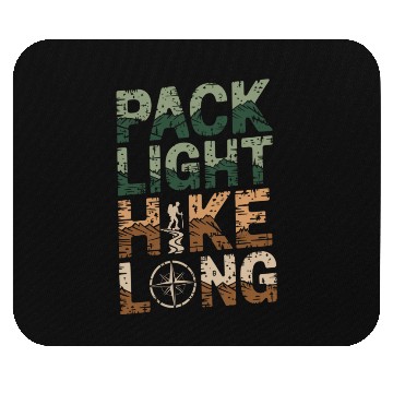 Discover Pack light, hike long Mouse Pads