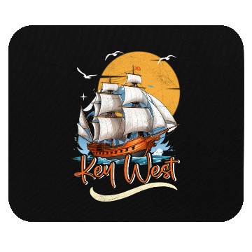 Discover KEY-WEST FLORIDA Sunshine-State Florida Keys Mouse Pads