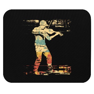 Discover Violin Comic Style Mouse Pads