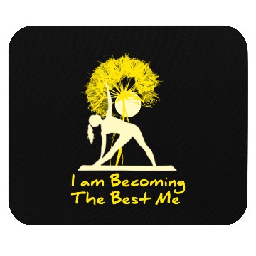 Discover yoga lover Mouse Pads