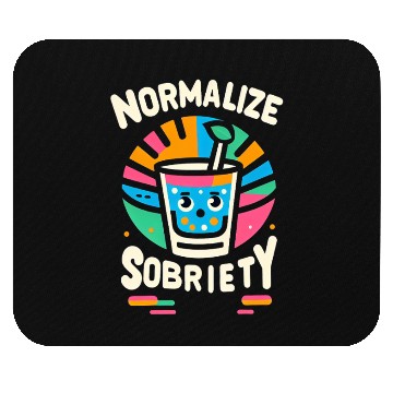 Discover Normalize Sobriety 9 Mouse Pads