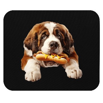 Discover Saint Bernard Mouse Pads