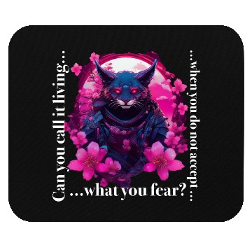 Discover Fear makes us human Mouse Pads