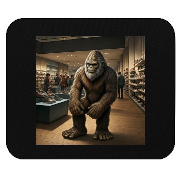 Discover BIGFOOT shopping for guess what? Mouse Pads