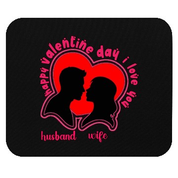 Discover Happy Valentine Day Mouse Pads