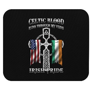 Discover Irish Blood St. Patrick's Day Mouse Pads