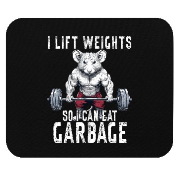 Discover Opossum Weightlifting Workout Gym Gift Mouse Pads