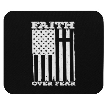 Discover Faith Over Fear Happy Easter Mouse Pads