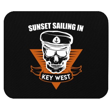 Discover Florida SUNSET SAILING IN KEY-WEST Sunshine-State Mouse Pads