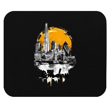Discover London Streets Mouse Pads