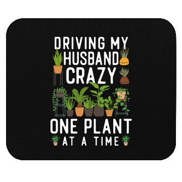 Discover Plant Lover Gardening Husband Wife Mouse Pads