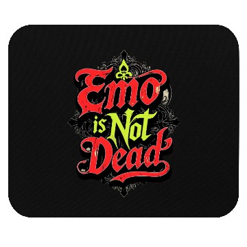 Discover Emo is not Dead Mouse Pads