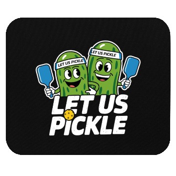 Discover Funny Pickleball Cucumber Lover Ball Sport Mouse Pads