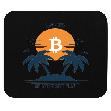 Discover Bitcoin Retirement BTC - Crypto Investors Mouse Pads