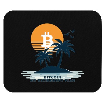 Discover Bitcoin Retirement BTC - Crypto Investors Mouse Pads