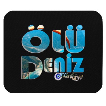 Discover Tandem Paragliding Over Oludeniz Turkey Mouse Pads