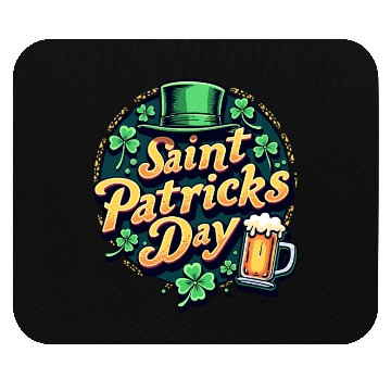 Discover Saint Patrick`s Day Beer Mouse Pads
