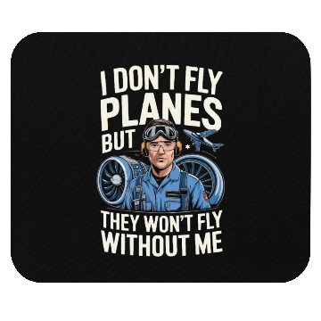 Discover Aircraft Technician Avionics Maintenance Airport Mouse Pads