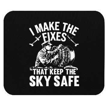 Discover Aircraft Technician Avionics Maintenance Airport Mouse Pads