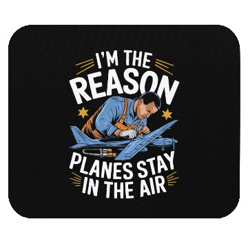 Discover Aircraft Technician Avionics Maintenance Airport Mouse Pads