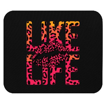 Discover Like Life Leopard Kiss Mouse Pads