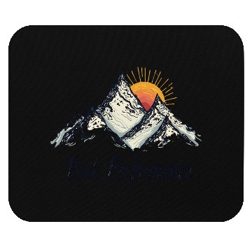 Discover Peak Performance Mountain Sunrise Mouse Pads