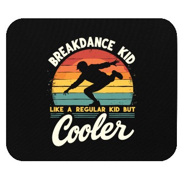 Discover Breakdance Kid Breakdancer Retro Dance B-boys Mouse Pads